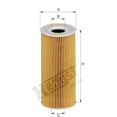Hengst Oil Filter, E835Hd325 E835HD325